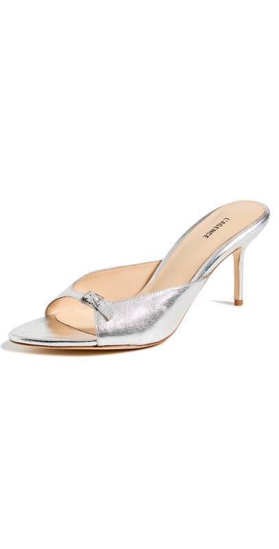 L'AGENCE Solene Pumps Silver