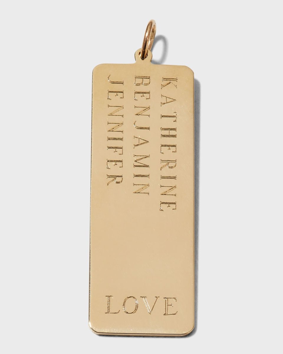 Melange 14K Gold Tanya Family Dog Tag