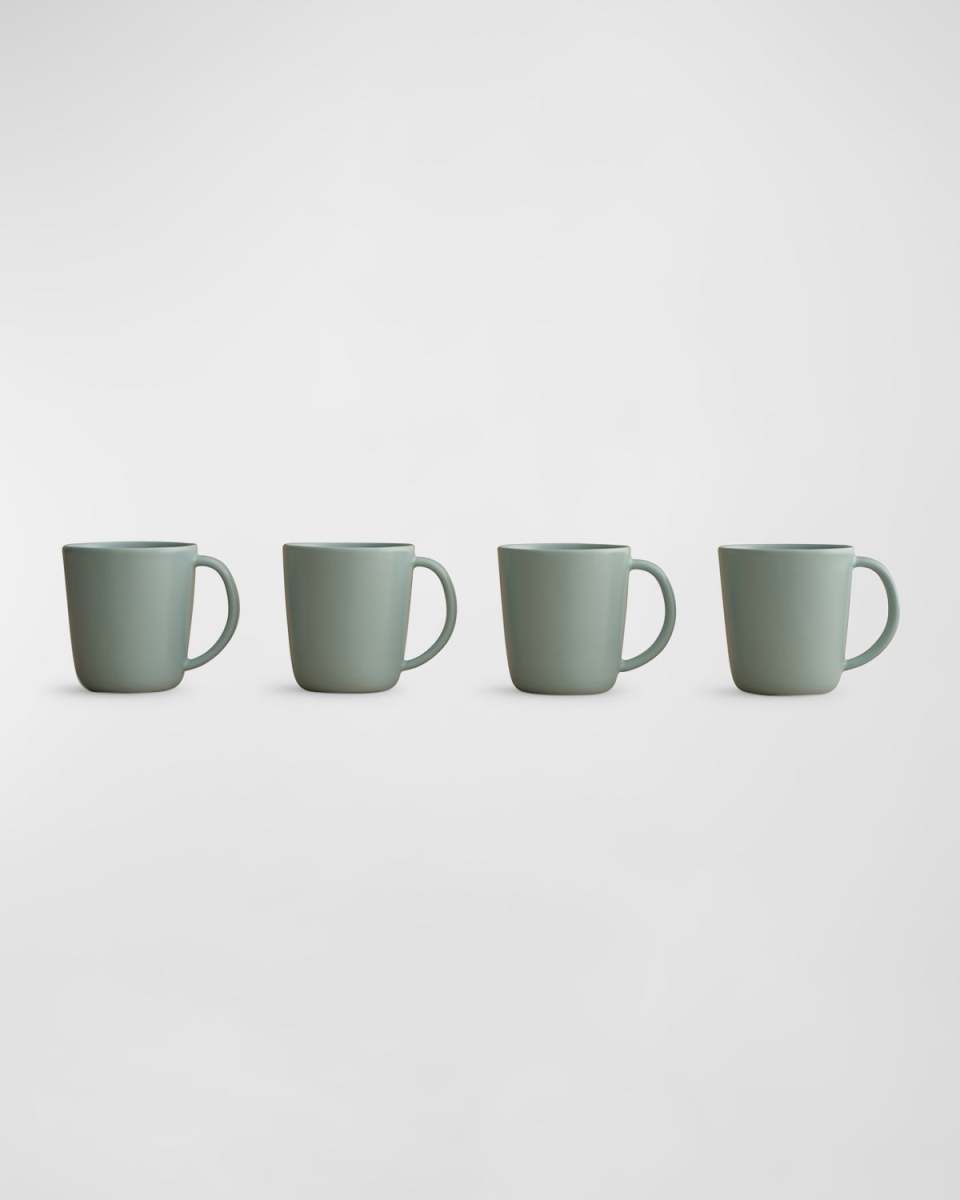 Stone Mugs, Set of 4