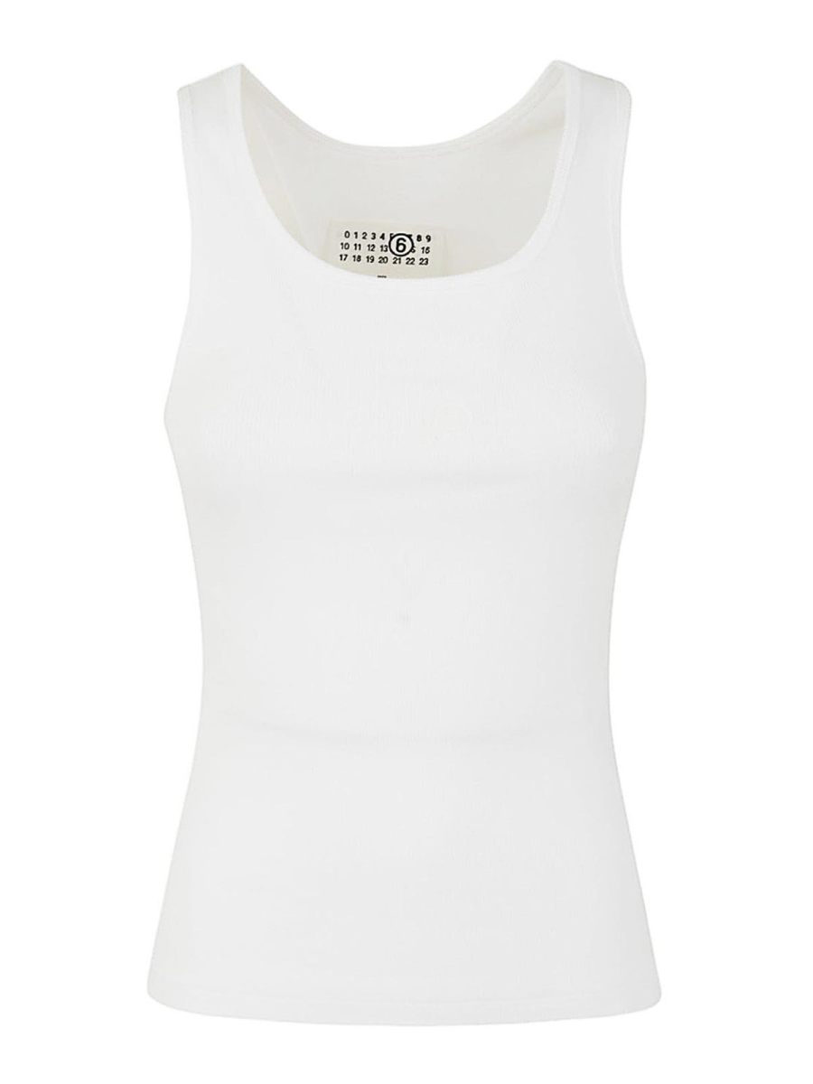 MM6 Maison Margiela Top - Blanc