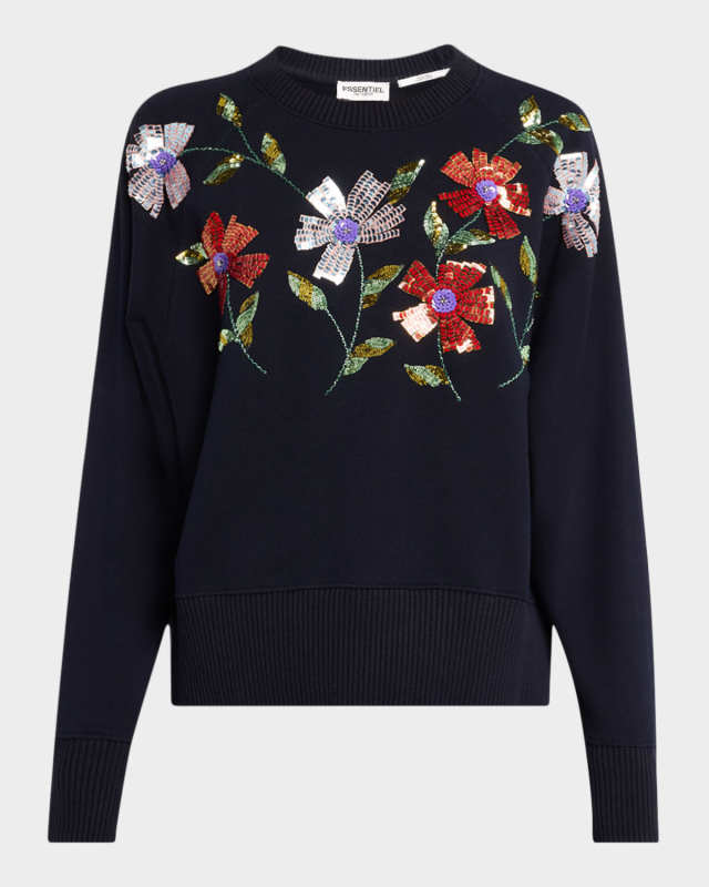 Graaf Floral Embroidered Sweatshirt