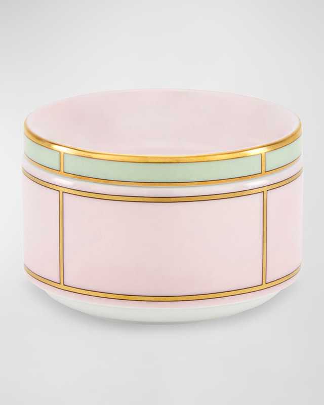 Diva Sugar Bowl with Cover, Rosa