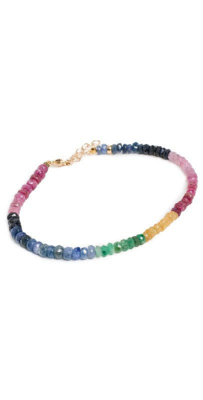 JIA JIA Dark Rainbow Sapphire Bracelet Rainbow