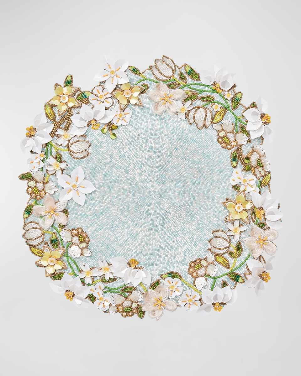 Gardenia Beaded Placemat