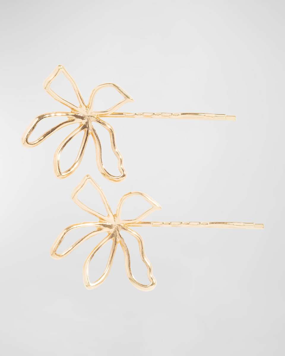 Fleur Bobby Pins, 2 Pack