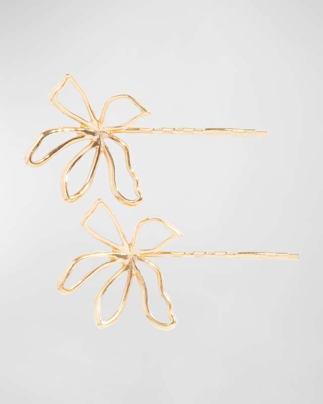 Fleur Bobby Pins, 2 Pack