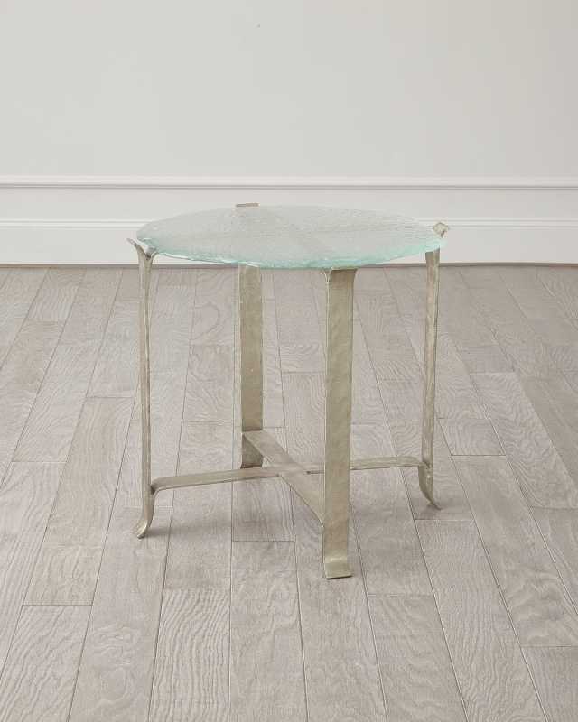 Melting Glass Side Table
