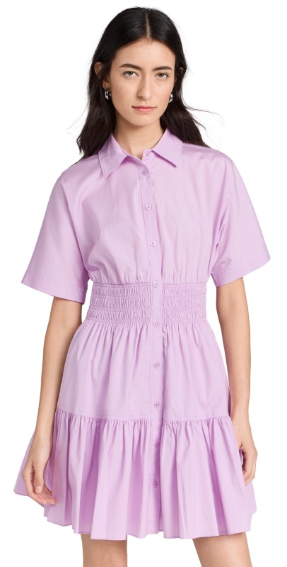 Veronica Beard Greta Dress Barely Orchid