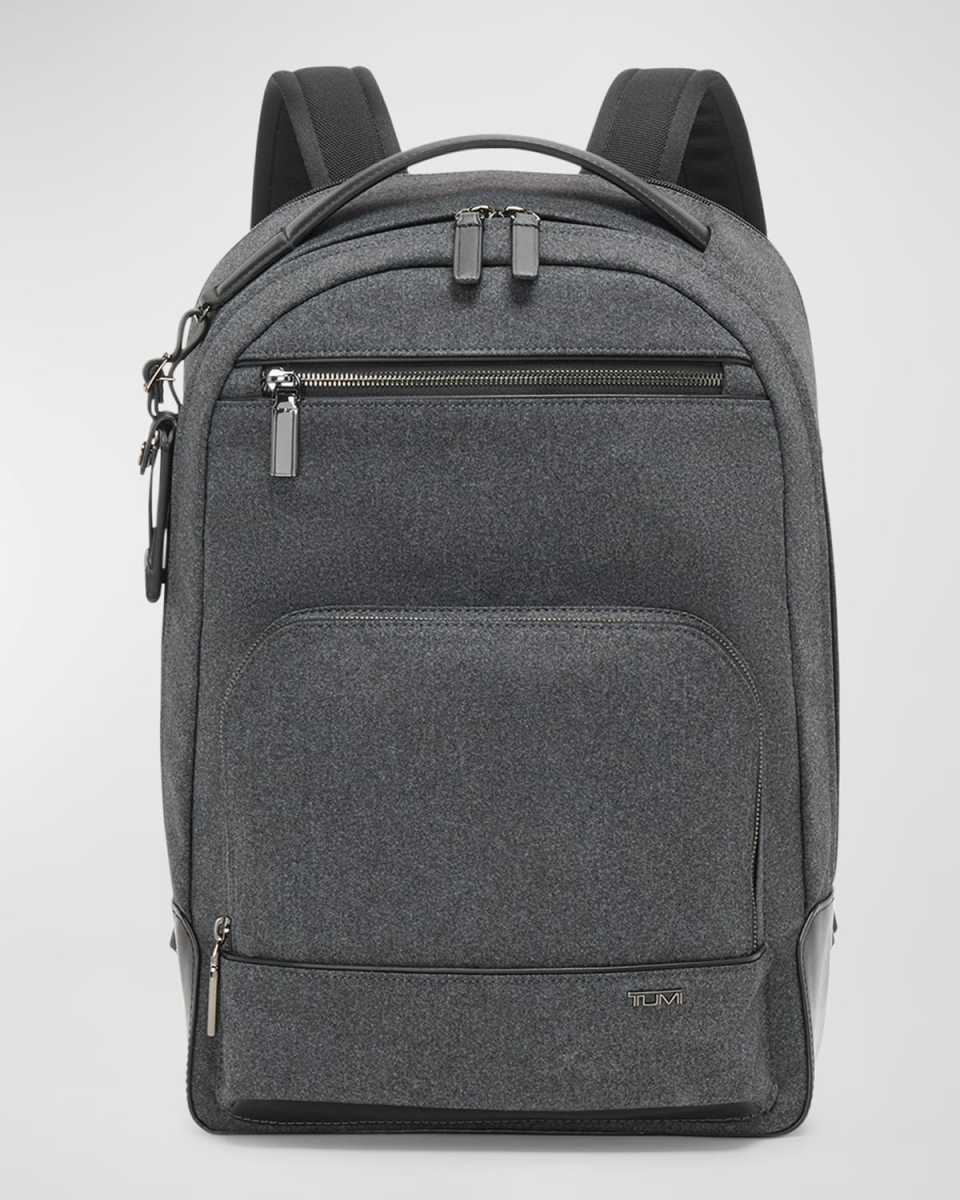 Warren Heathered Zip Backpack