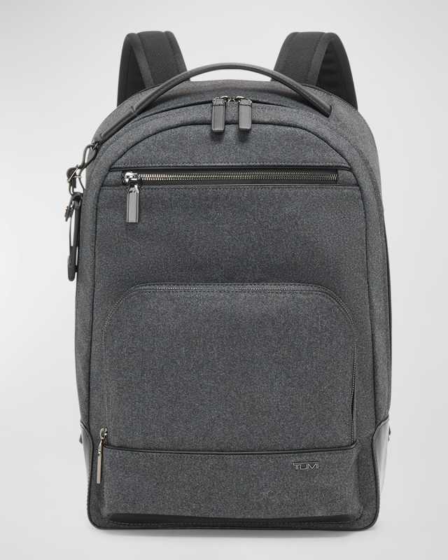 Warren Heathered Zip Backpack