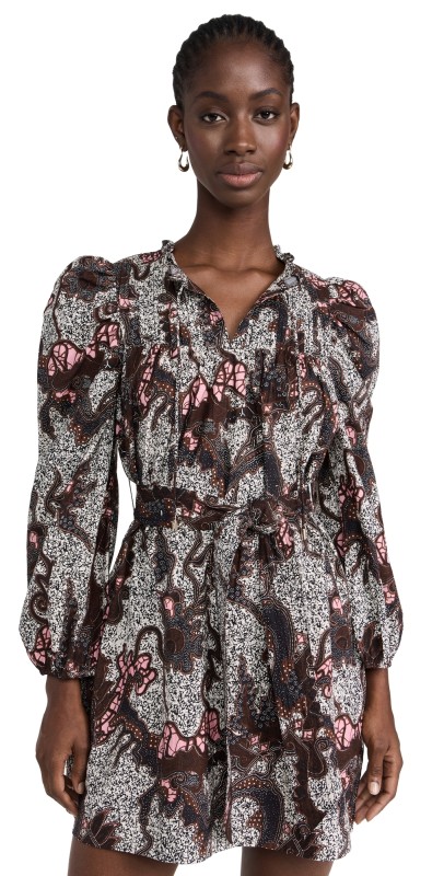 Cleobella Ivana Mini Dress Castello Print