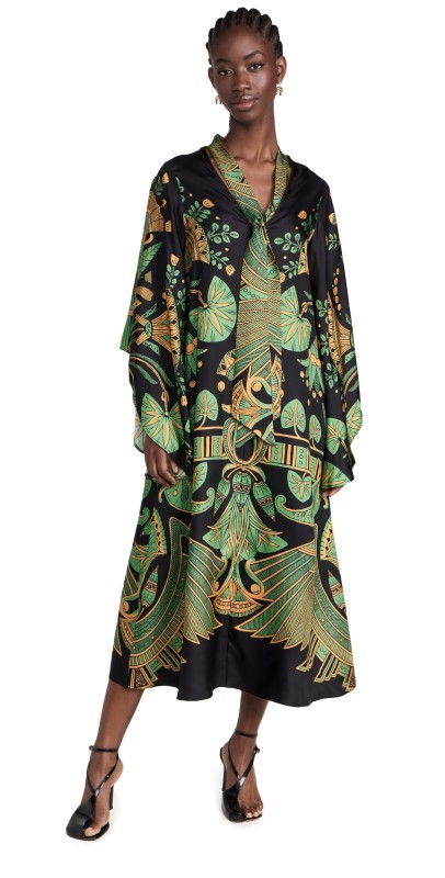 La Double J Magnifico Midi Dress THE NILE