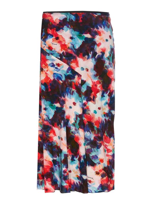 Patrizia Pepe Jupe Midi - Multicolore