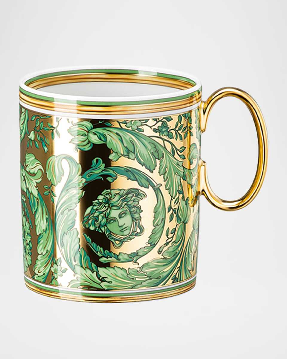 Medusa Garland Green Mug
