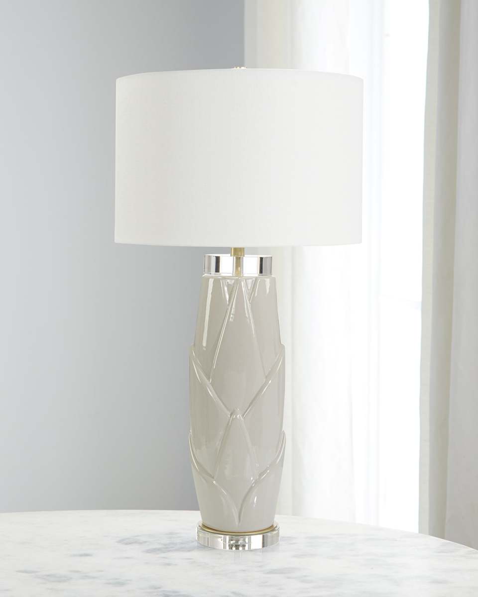Lush Leaves 33" Table Lamp