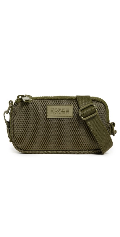 Dagne Dover Mara Phone Sling Dark Moss Air Mesh