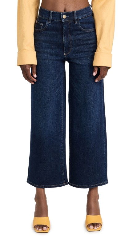 DL1961 Hepburn Wide Leg Vintage Jeans Mediterrannean (Vintage)