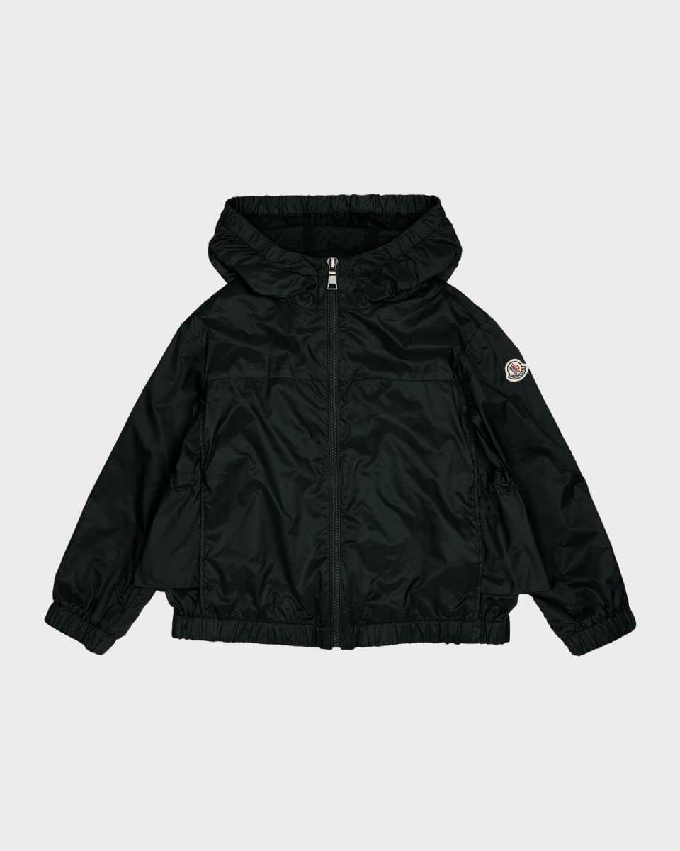 Girl's Owara Hooded Rain Jacket, Size 8-14