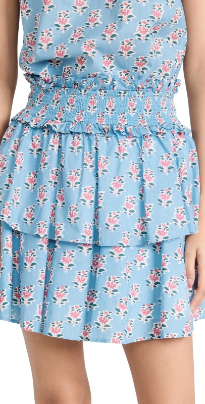 Marea Minikirt Blue/Pink Multi