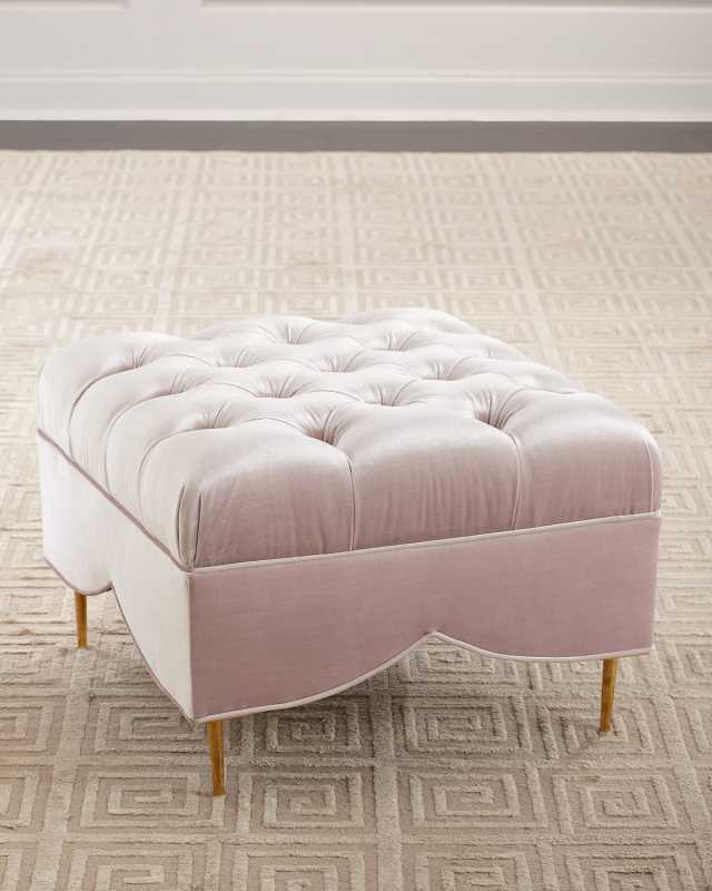 Valentina Tufted Ottoman