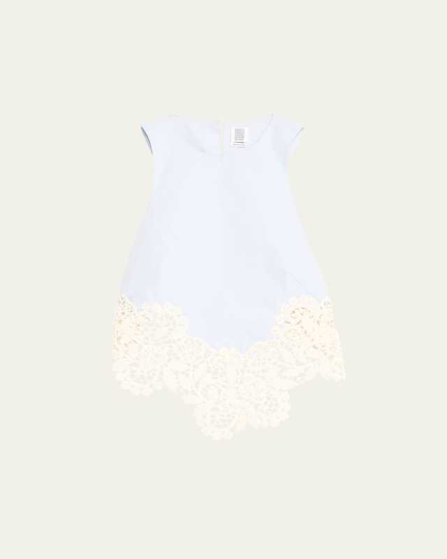 Scallop Lace High-Low Tank Top