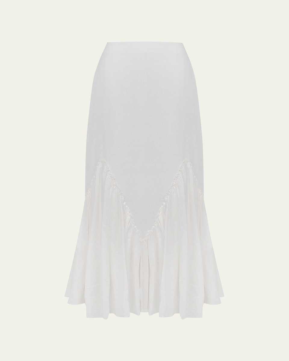 Solid Kerry Long Skirt