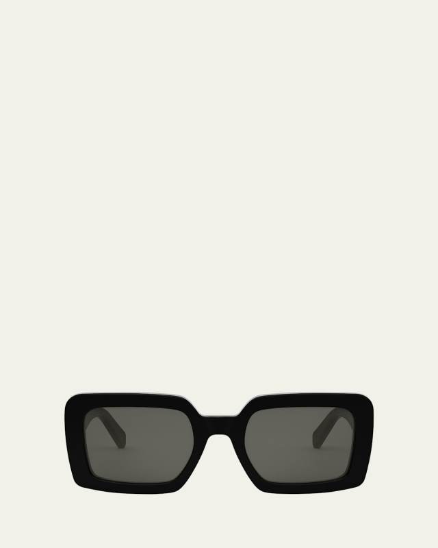 Triomphe Acetate Square Sunglasses