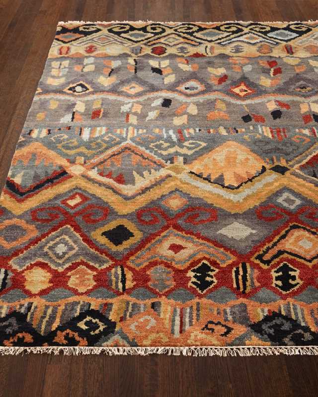 Noam Earth Hand-Knotted Rug, 8' x 10'