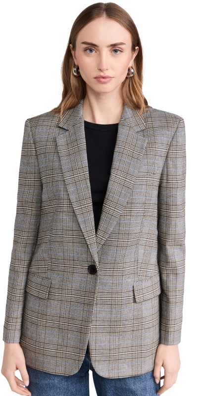Madewell The Perfect Blazer Cooper Plaid