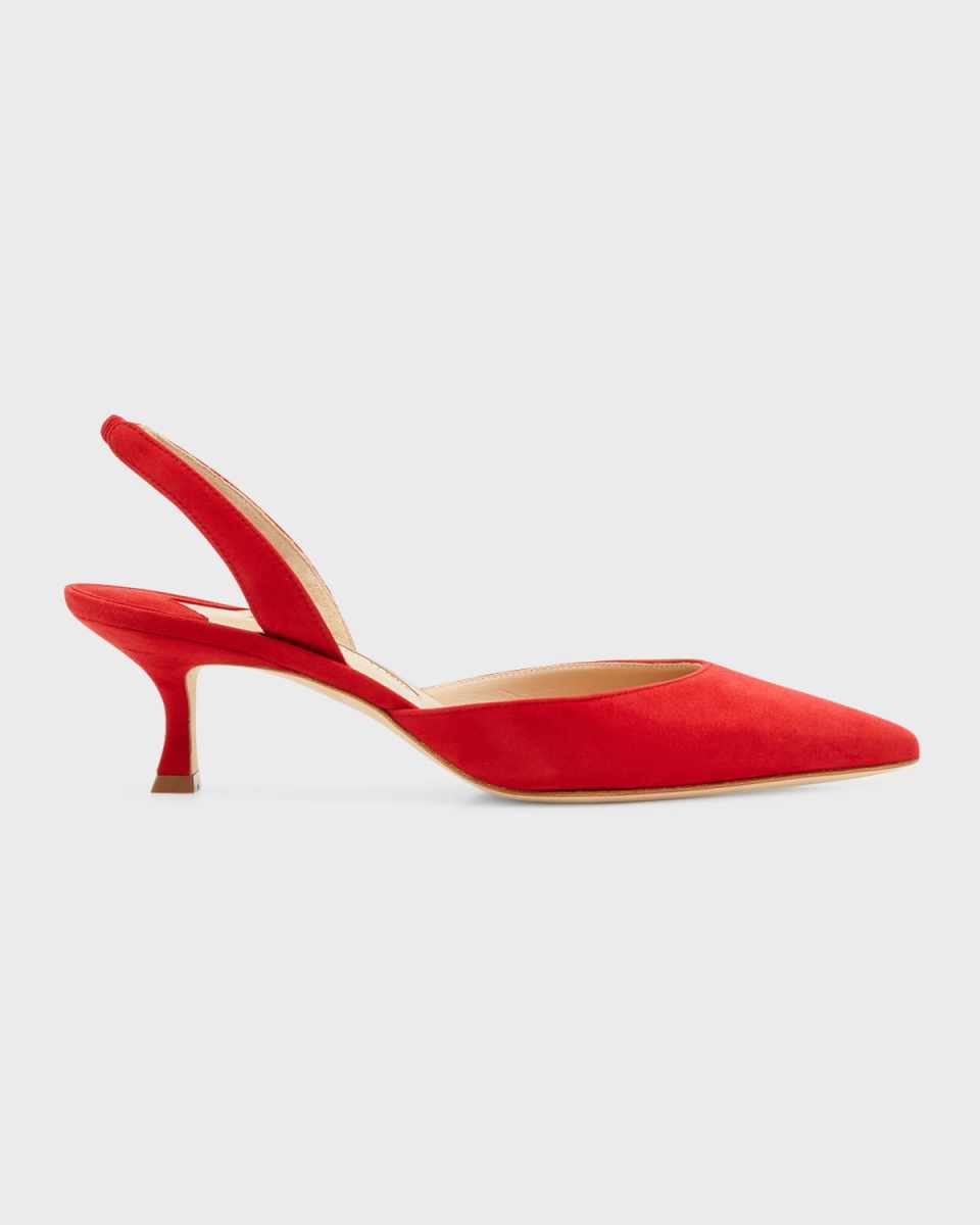 Carolyne Kitten-Heel Halter Pumps