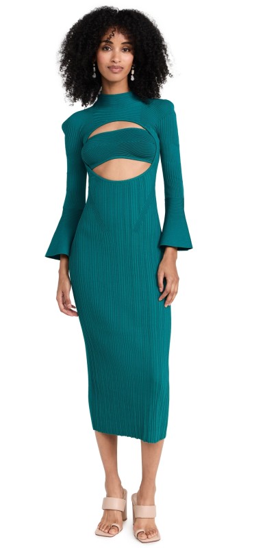 Cult Gaia Elven Knit Dress Seamoss