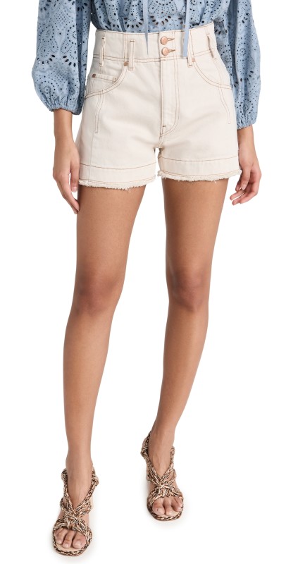Ulla Johnson The Charlotte Shorts Cowrie Wash