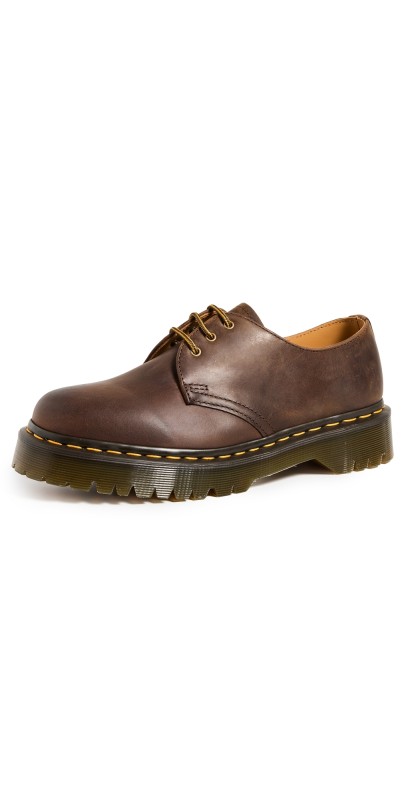 Dr. Martens 1461 Bex Oxfords Dark Brown Crazy Horse