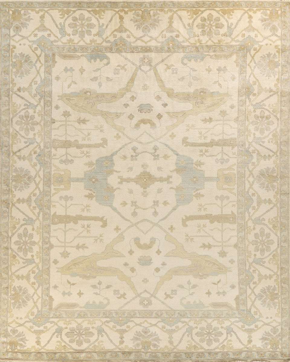 Antique Weave Oushak Rug, 10' x 14'