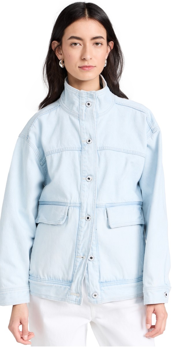 Favorite Daughter The Margot Jacket Blue Bird