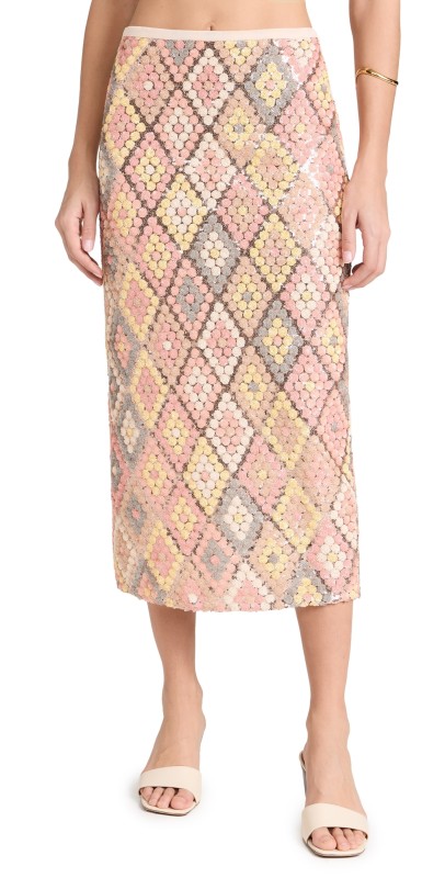 Le Superbe Sundrop Sequin Skirt Sundrop Sequins