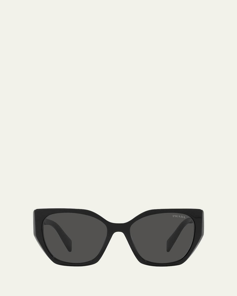 Geometric Square Acetate Sunglasses