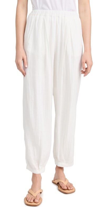 Z Supply Step Out Pants Off White