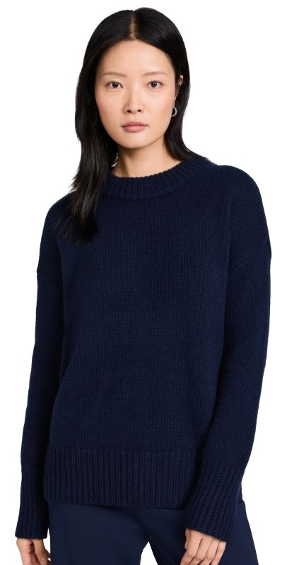 La Ligne Solid Marin Sweater Navy