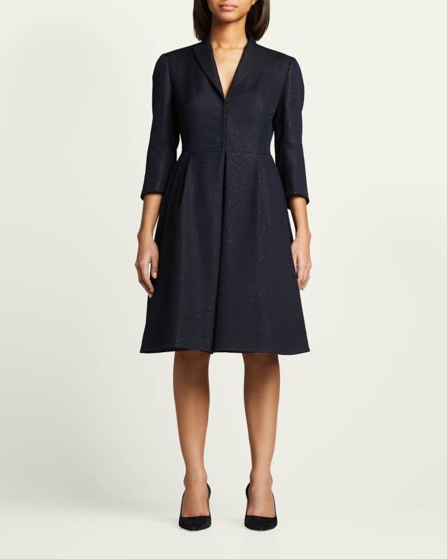 Sequined Fit-&-Flare Dress