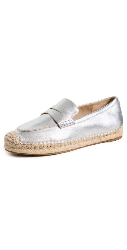 Sam Edelman Kai Espadrilles Soft Silver