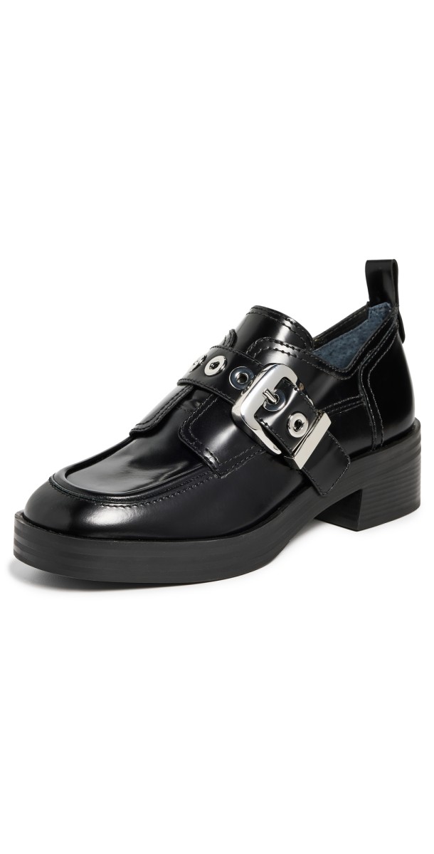 Larroude Stweart Loafers Black