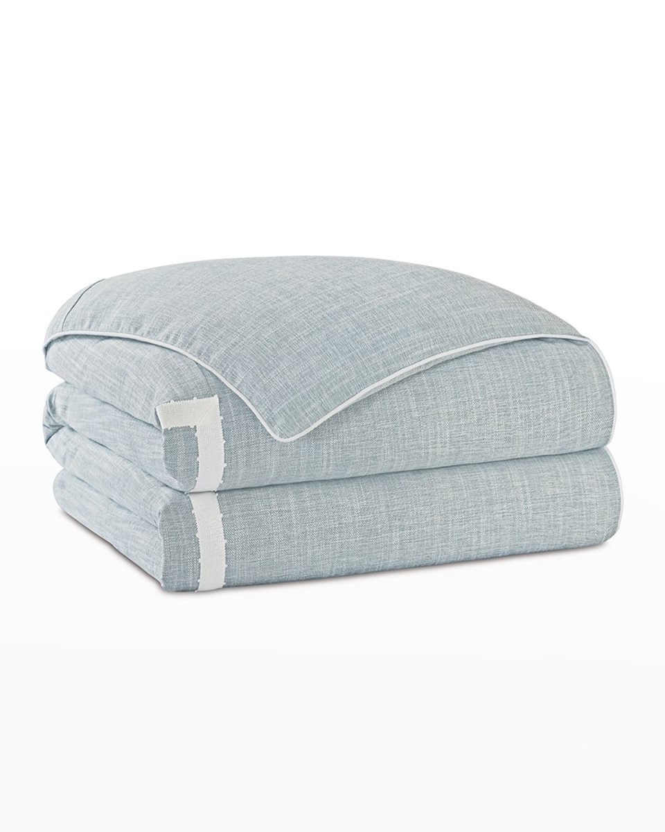 Amberlynn Mitered Picot Duvet Cover