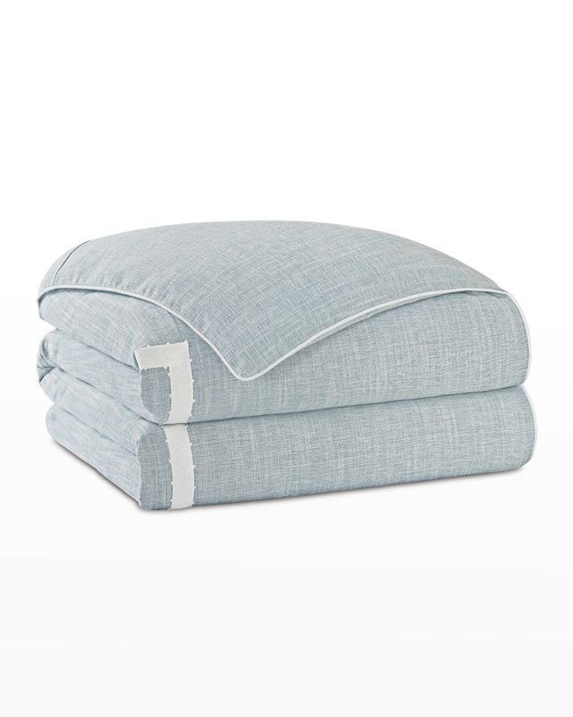 Amberlynn Mitered Picot Duvet Cover