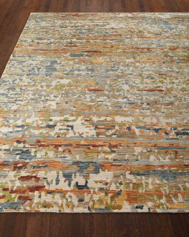 Jeffrey Hand-Knotted Area Rug, 9' x 12'