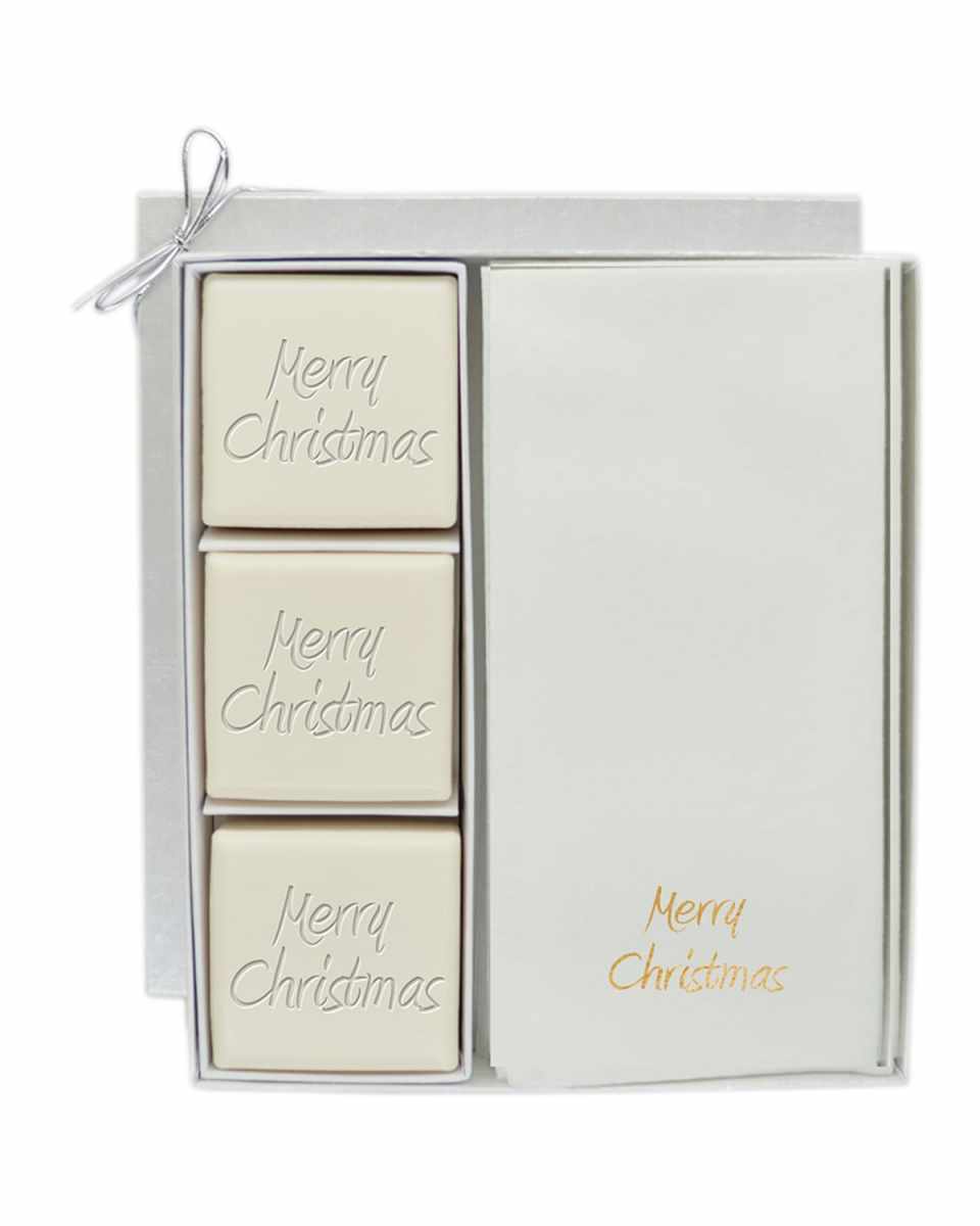 Eco-Luxury Merry Christmas Courtesy Gift Set