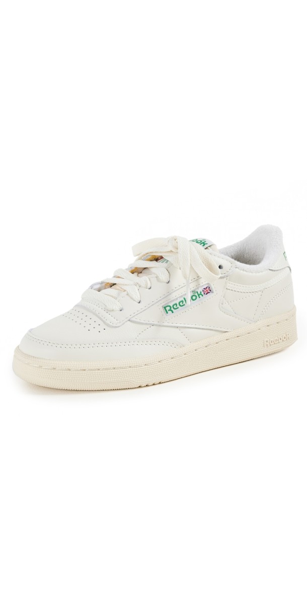 Reebok Club C 85 Vintage Unisex Sneakers Chalk/Alabas/Glegrn