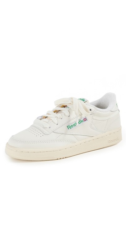 Reebok Club C 85 Vintage Unisex Sneakers Chalk/Alabas/Glegrn
