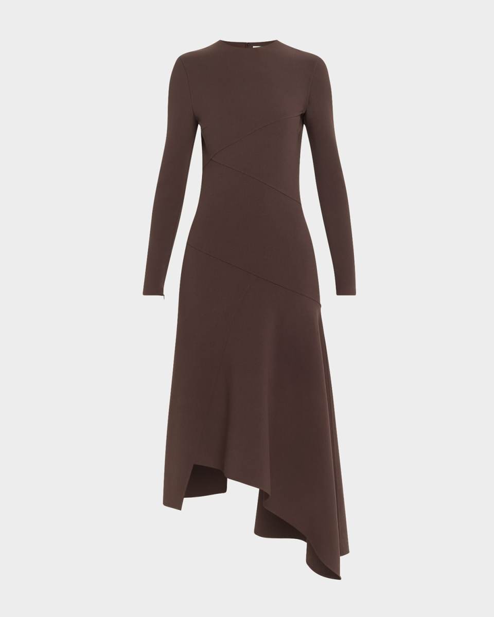 Long Sleeve Handkerchief Dress