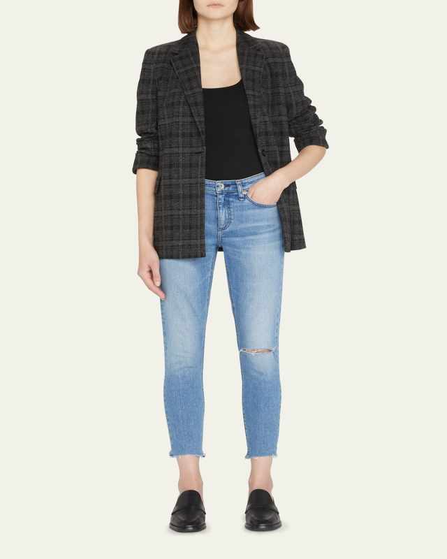 Cate Mid-Rise Ankle Skinny Jeans